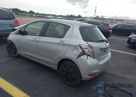2013 Toyota Yaris Le из США, поврежденный, VIN JTDKTUD3XDD561798